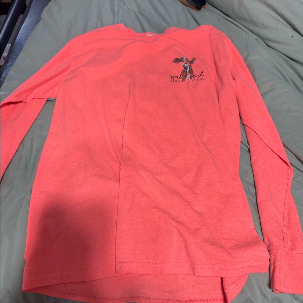 long sleeve peachish top - Picture 2 of 5